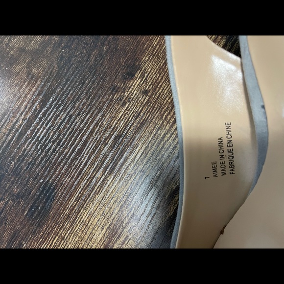 Expressions Heeled Shoes in Grey - Picture 2 of 3